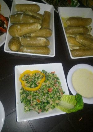 صورة لوصفة كوسا باللبن
