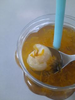 Hình của món Trà vải hoa cúc.