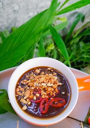 Hình của món Nước chấm bánh tráng mắm me.