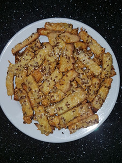 Magvas-sajtos túró rudacskák egészségesen recept fotója