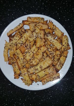 Magvas-sajtos túró rudacskák egészségesen recept fotója