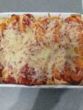 Enchiladas de frango gratinadas