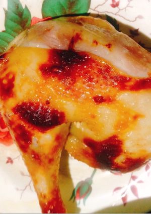 Hình của món Gà nướng chanh mật ong.