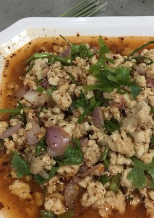 รูปของ ลาบไก่