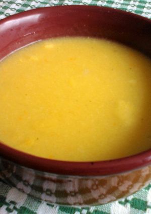 Una foto de Crema de Choclo