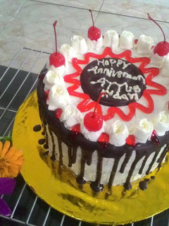 Foto resep Black forest irit 🎂 oven
