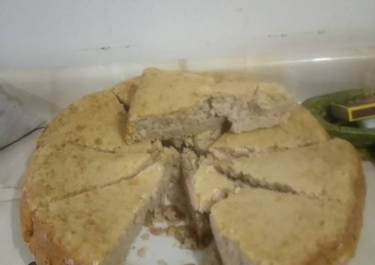 Queque Vegano de manzana