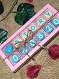 Coklat Huruf Cantik