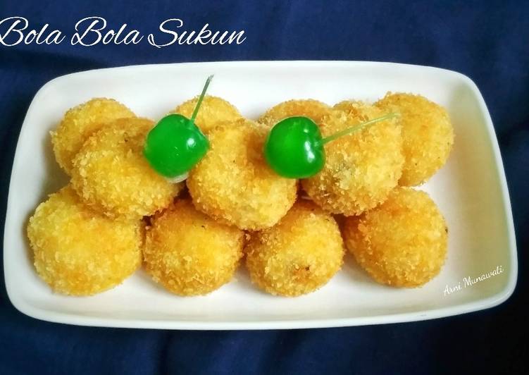 Resep: saat makan malamBola Bola Sukun