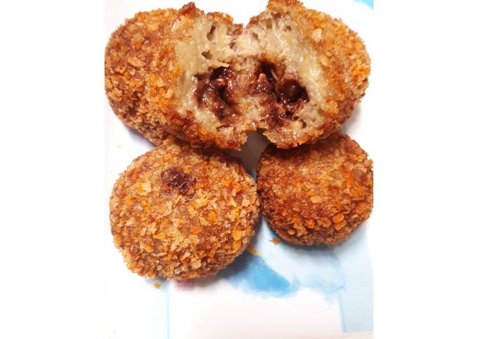 Chocolate banana ball