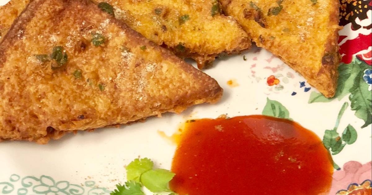 Bread sandwich Toast Recipe Recipe by meenu singh Cookpad