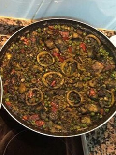 Una foto de Arroz negro