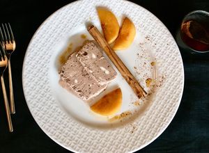Foto resep Parfait (Es Krim 1/2 Beku) Kayumanis - Kesemek Karamel