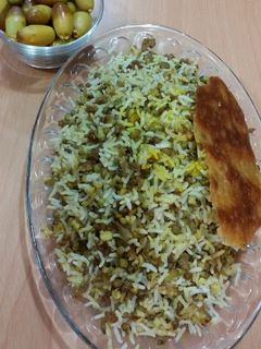 عکسی از دستور ماش پلو