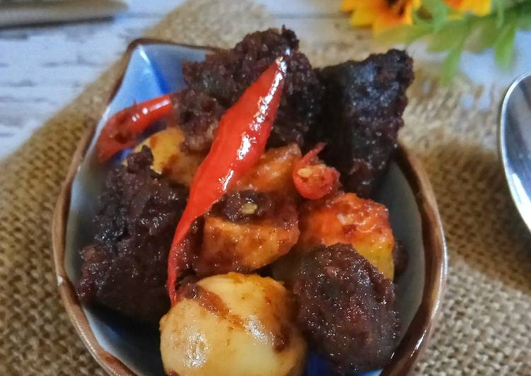 Resep Sambal Goreng Ati Kentang Telur Puyuh #pr_mamakkusayang yang Bikin Ngiler