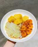 Tôm sốt teriyaki vị cam🍊Eatclean