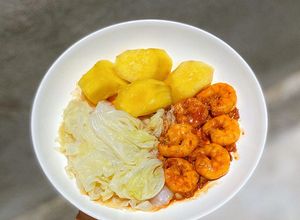 Hình của món Tôm sốt teriyaki vị cam🍊Eatclean.