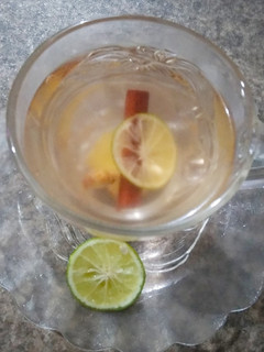 Foto resep Wedang jahe, jeruk nipis + kayu manis