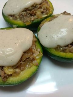 Una foto de Zapallitos rellenos rápidos