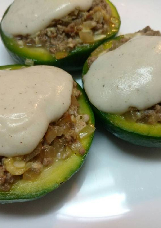 Una foto de Zapallitos rellenos rápidos