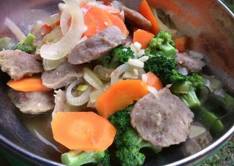 Resep Capcay / Tumis brokoli wortel yang simpel