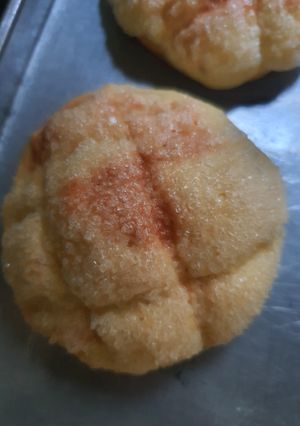 Foto resep Roti Melon Dorami