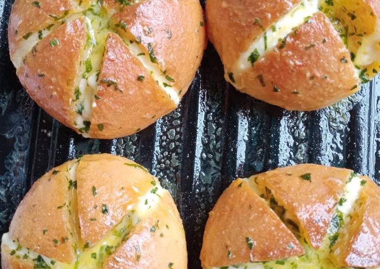 Resep Korean Garlic Cheese Bread Anti Gagal