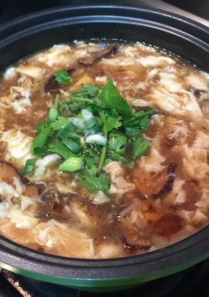 酸辣湯 的食譜成品照片
