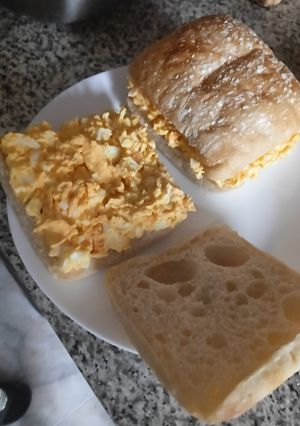 Una foto de (Sándwich de huevo) japonés