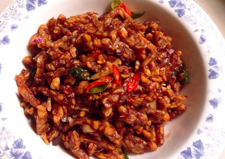 Resep Orek Tempe Gula Merah Oleh Putrii Enjelikaa Cookpad