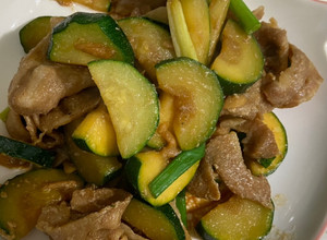 節瓜炒豬肉片 的食譜成品照片
