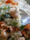 Bubur kelor ikan kuwe
