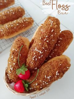 Foto resep Beef Floss Bun a.K.a Roti Abon Sapi