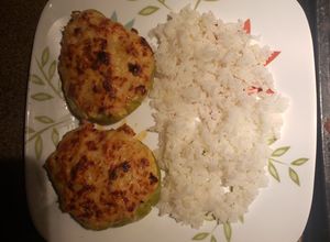 Una foto de Chayotes Rellenos