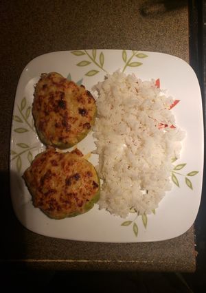 Una foto de Chayotes Rellenos