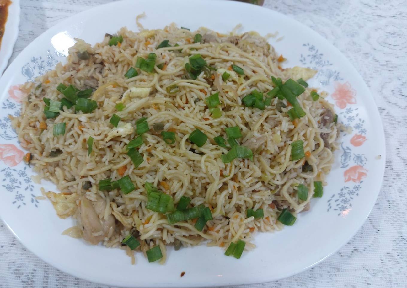 Fried Rice with noodles