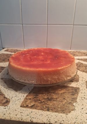 Una foto de Pastel turco de yogurt bebible (sabor frutillas)