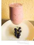 Black grapes smoothie