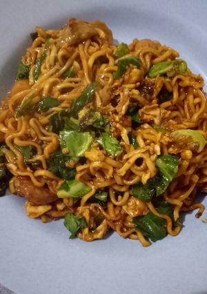 Foto resep Mie telor goreng ala abang2