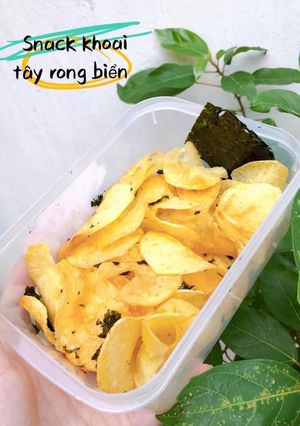 Hình của món Snack khoai tây.