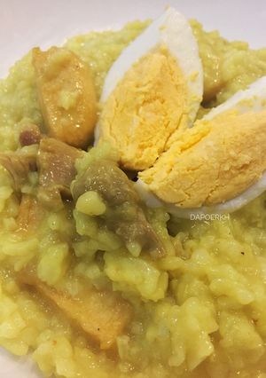 Foto resep Bubur Ayam Kuning