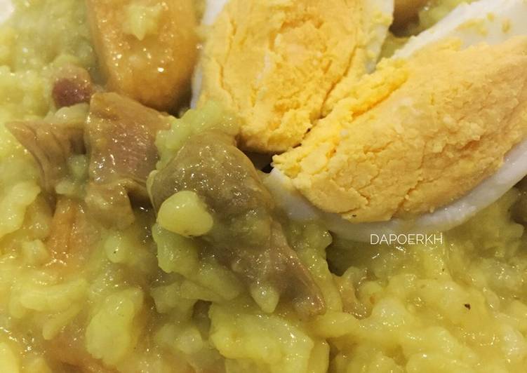 Bubur Ayam Kuning