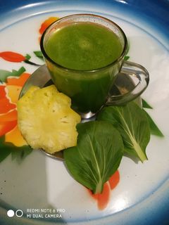 Foto resep Jus nanas dan pokcoy