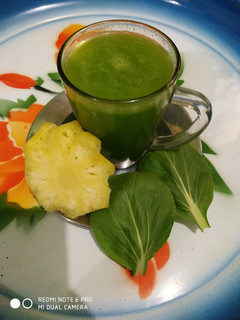 Foto resep Jus nanas dan pokcoy