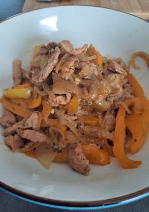 Une photo de Porc vietnamien au poivron