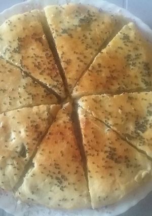 صورة لوصفة الفطيره التركية