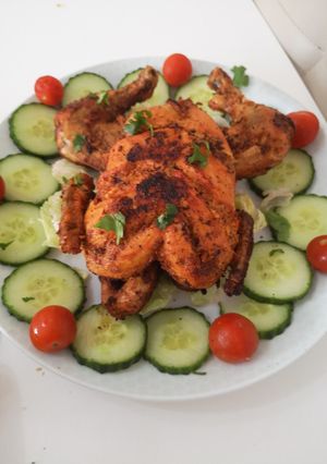 A picture of Chicken Chargha.