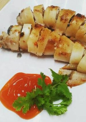 Hình của món Mực độn thịt.