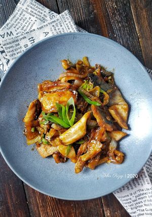 Foto resep Tetelan Salmon Saus Mentega