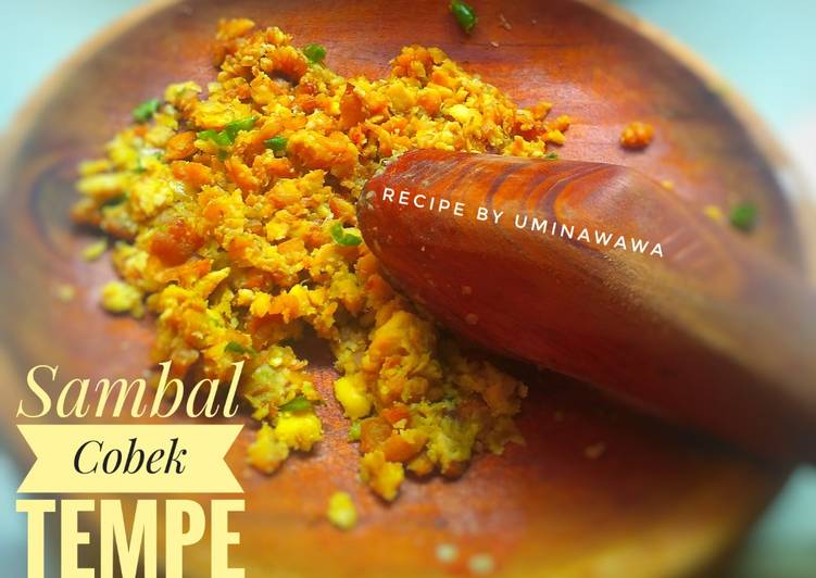 Bahan Menyiapkan Sambal Cobek Tempe Kemarin yang Menggugah Selera